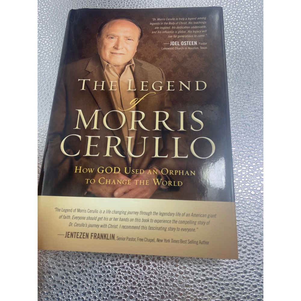 The Legend of Morris Cerullo Biography Hardcover Christian Religious History